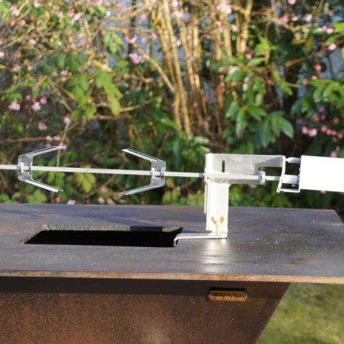 Drehspiess mit Spiess