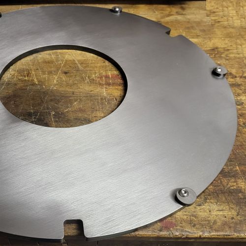 Kleine Scheibe innen