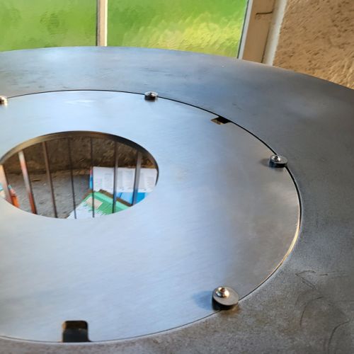 Kleine Scheibe innen